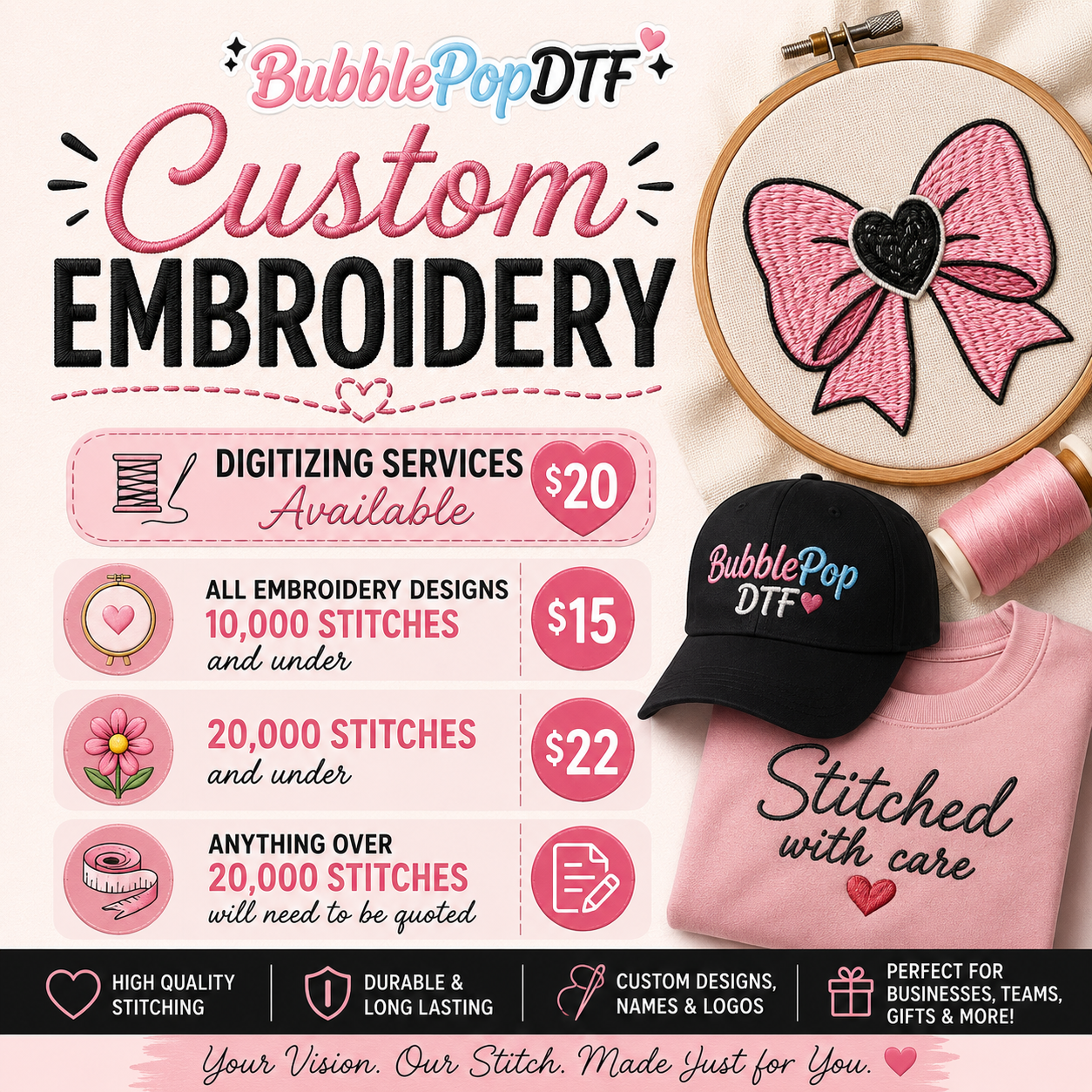 Custom Embroidery