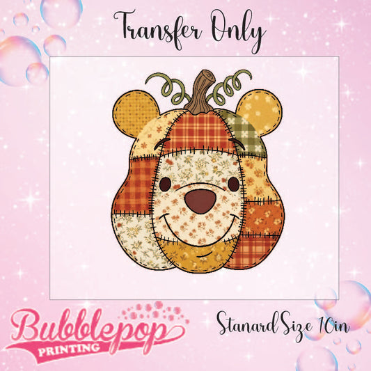 Pooh Bear Pumpkin Patch