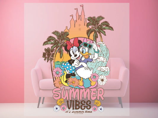 Minnie and Daisy Summer Vibes