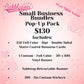 Small Business Bundle Pop-Up Pack