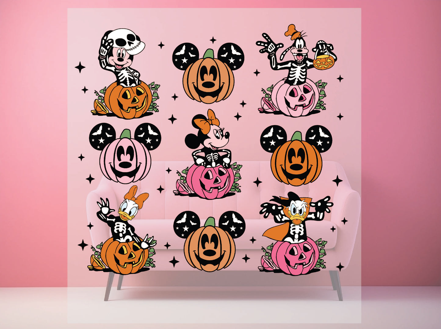 Mickey and The Gang Pumpkins