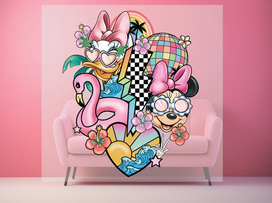 Minnie and Daisy Summer Disco