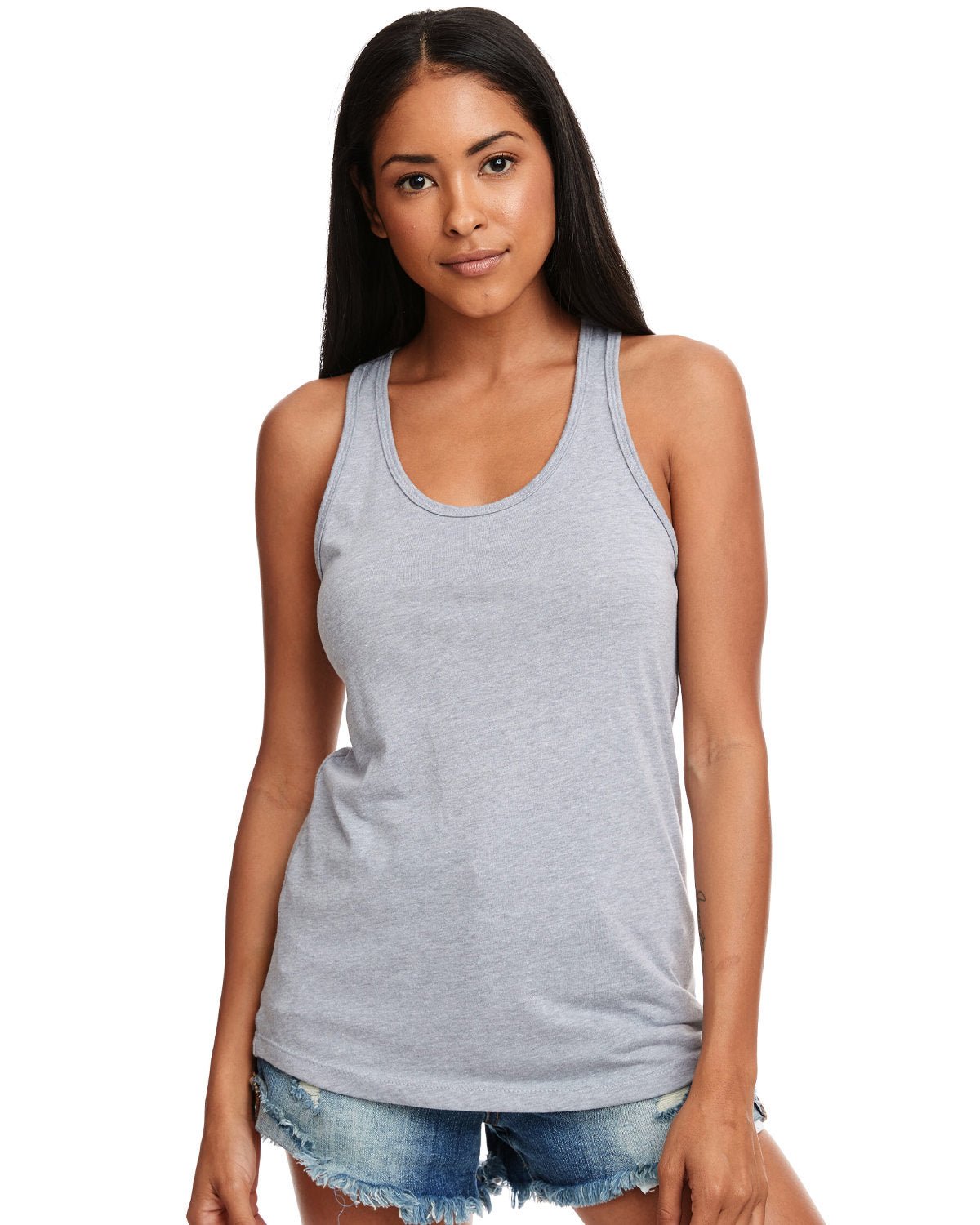 Blank Woman's Next Level Tanks