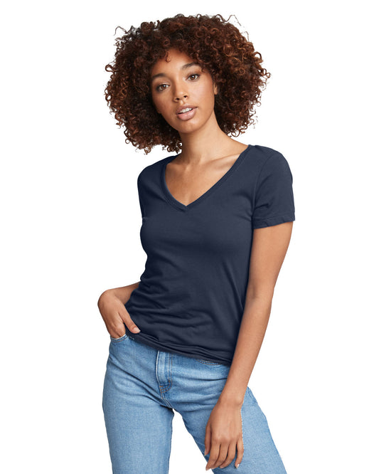 Ladie's Next Level V-Neck T-Shirt